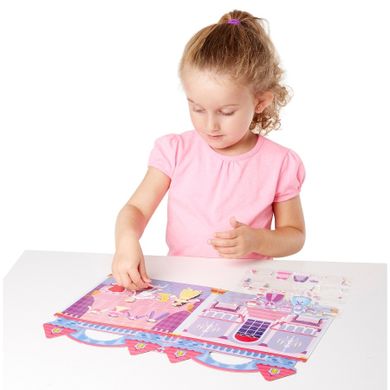 Melissa & Doug, Księżniczka, naklejki wypukłe