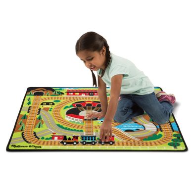 Melissa & Doug, tory kolejowe, dywan