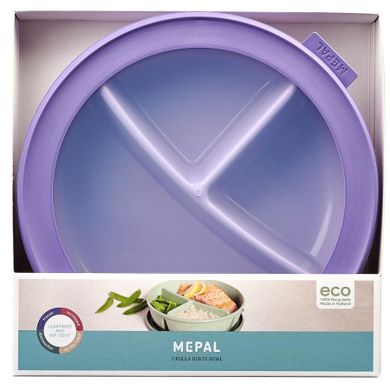 Mepal, Cirqula Bento, miska, Vivid Lilac, 250+250+500 ml