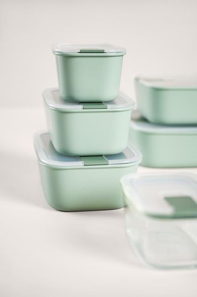 Mepal, EasyClip, pojemnik na żywność, szklany, Nordic Sage, 700 ml