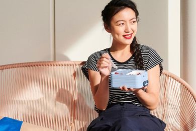 Mepal, Take a Break, lunchbox, large, Vivid Blue