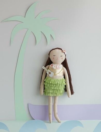 Meri Meri, Tallulah Hula, lalka szmaciana, 49 cm