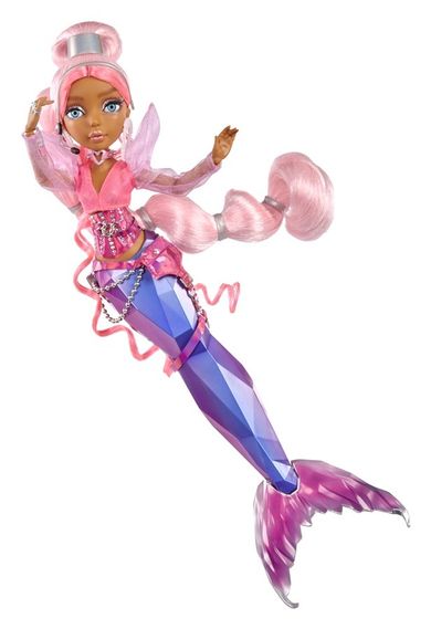 Mermaze Mermaidz, Syrenka Harmonique, lalka modowa zmieniająca kolor, pink