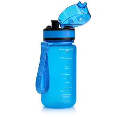 Meteor, bidon sportowy, niebieski, 350 ml