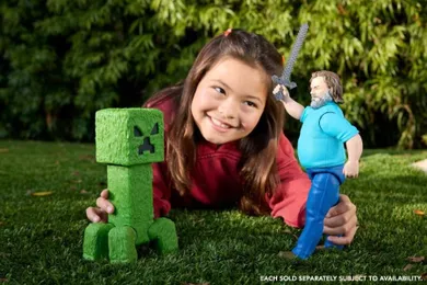 Minecraft, Movie, Creeper, figurka