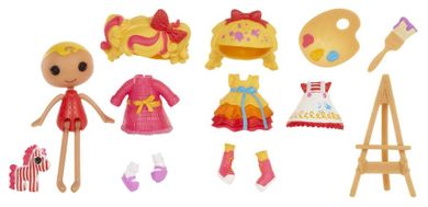 Mini Lalaloopsy, Spot Splatter Splash, lalka