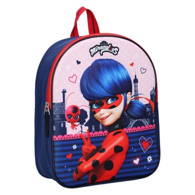 Miraculous: Biedronka i Czarny Kot, plecak 3D, dla przedszkolaka