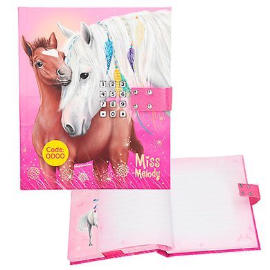 Miss Melody, pamiętnik na kod, różowy