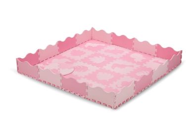 MoMi, Zawi, puzzle piankowe, różowe