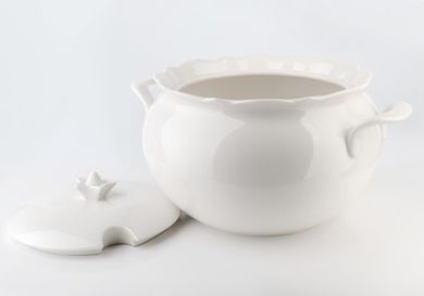 Mondex, porcelanowa waza do zupy, 3.2l, gwiazda