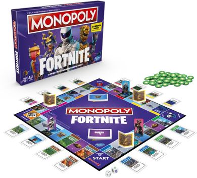 Monopoly: Fortnite (edycja fioletowa), gra ekonomiczna