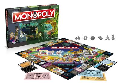 Monopoly, Rick i Morty, gra ekonomiczna