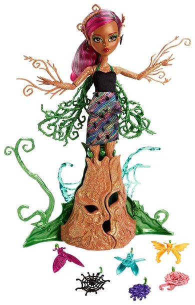 Monster High, Treesa Leśna Nimfa, lalka z akcesoriami