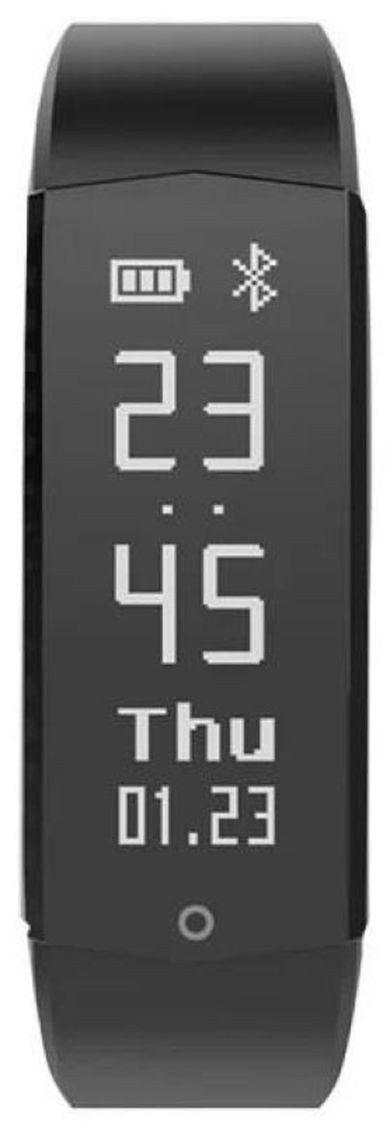 Motorola, Cardio 2, smartband, HX06H, czarny