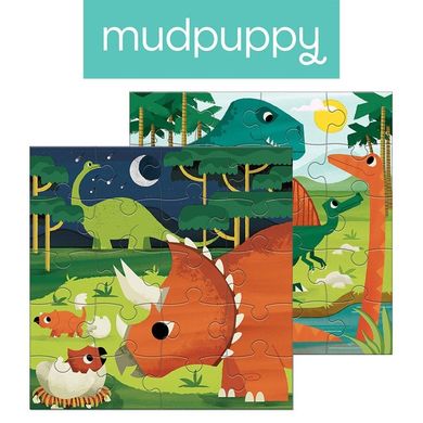 Mudpuppy, Dinozaury, puzzle magnetyczne