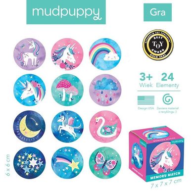 Mudpuppy, Magiczne jednorożce, mini memory, gra pamięciowa