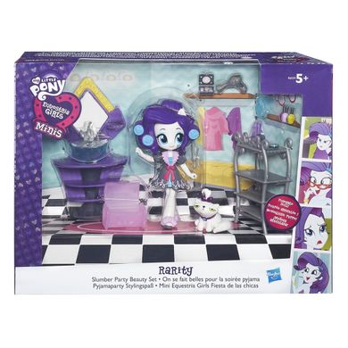 My Little Pony, Equestria Girls, Rarity, zestaw z mini lalką