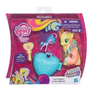 My Little Pony, Fluttershy, tęczowy kucyk z akcesoriami, figurka