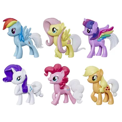 My Little Pony, Tęczowa przemiana, zestaw kucyków, 6 szt.