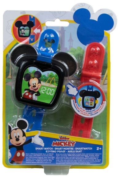 Myszka Mickey, Smartwatch, zegarek interaktywny z dźwiękiem