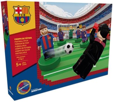 NanoStars, FC Barcelona, boisko, klocki, 196 elementów