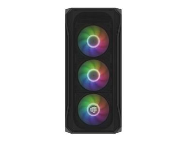 Natec, Fury Shobo SH4F RGB Midi Tower, obudowa komputerowa z oknem, czarna
