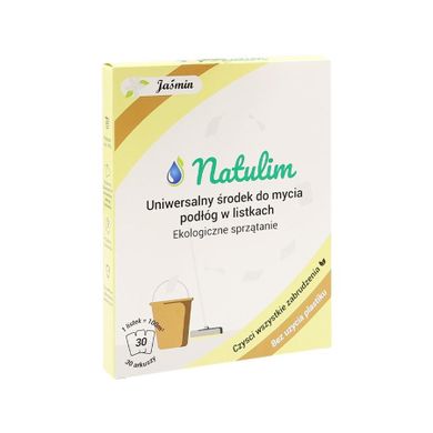 Natulim, uniwersalny środek do mycia podłóg w listkach, 30 szt.