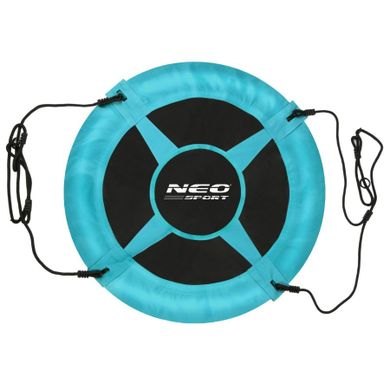 Neo-Sport, huśtawka okrągła, bocianie gniazdo, turkusowe, 95 cm