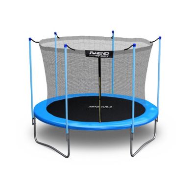 Neo-Sport, trampolina ogrodowa z siatką wewnętrzną, 252 cm