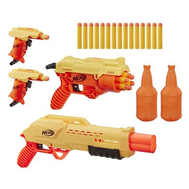 Nerf Alpha Strike, Mission Ops, zestaw szkoleniowy, 4 wyrzutnie i 25 strzałek