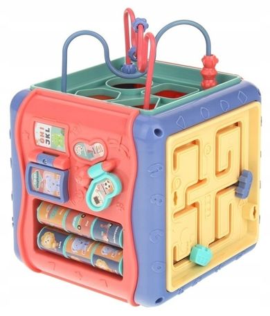 Nobo Kids, edukacyjna kostka sensoryczna 6w1