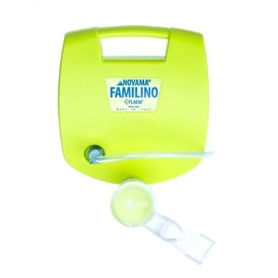 Novama, Familino by Flaem, inhalator pneumatyczno-tłokowy, limonkowy