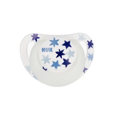 Nuk, Star Night, smoczek uspokajający, silikonowy, 18-36m, niebieski