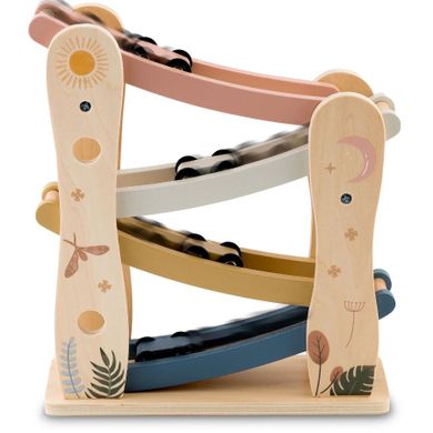 Nukido, drewniana zjeżdżalnia z samochodzikami