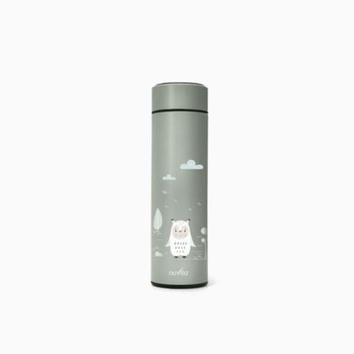 Nuvita, termos z termometrem, zielony, 500 ml