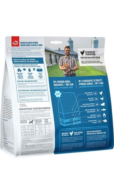 Orijen, Freeze Dried Original Dog Food, liofilizowana karma dla psów wszystkich ras, 454g