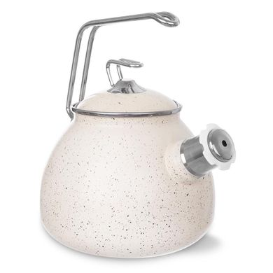 Orion, czajnik emaliowany granitowy, z gwizdkiem, 3, 7l