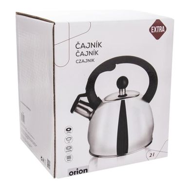 Orion, czajnik stalowy z gwizdkiem, indukcja, 2 l