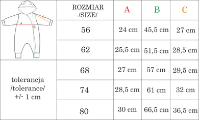 Pajac niemowlęcy z kapturem, żółty, Nicol