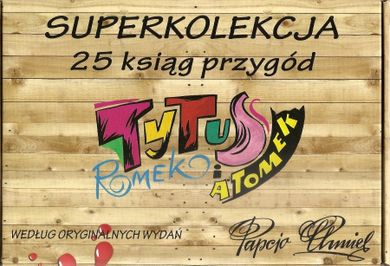 Pakiet: Tytus, Romek i A'Tomek. Superkolekcja. 25 ksiąg przygód