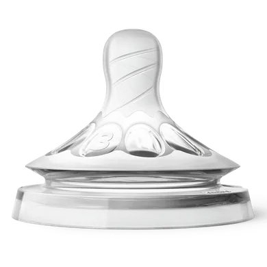 Philips Avent, Natural 2.0, smoczek o średnim przepływie, 3m+, 2 szt.