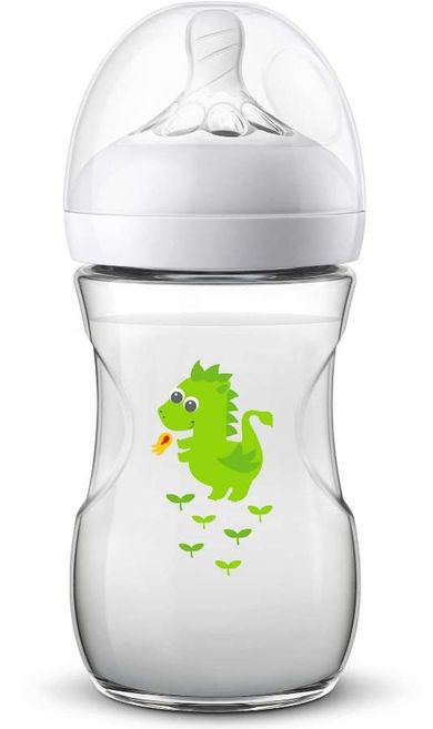 Philips Avent, Natural, Smok, butelka, 260 ml