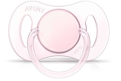 Philips Avent, smoczek uspokajający mini, Girl, 0-2m, 2 szt.