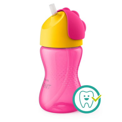 Philips Avent, Straw cup, bidon ze słomką, 300 ml, 12m+