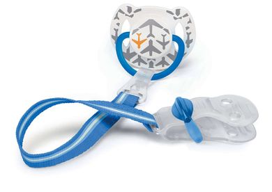 Philips Avent, zawieszka do smoczka z klipsem, niebieska