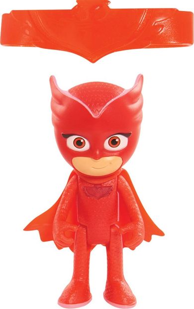 Pidżamersi, Owlette, świecąca figurka z opaską, 7,5 cm