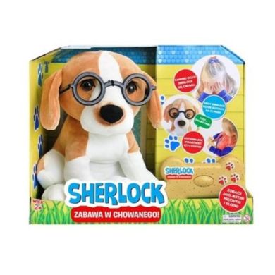 Pierot, Sherlock, zabawa w chowanego, maskotka z dżwiękiem