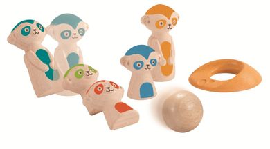 Plan Toys, surykatki, kręgle