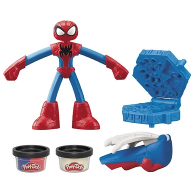 Play-Doh, Marvel, Spider-Man, figurka i akcesoria, zestaw kreatywny