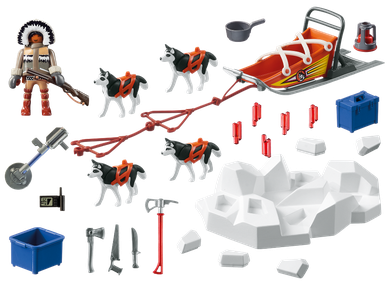 Playmobil, Action, Psi zaprzęg, 9057